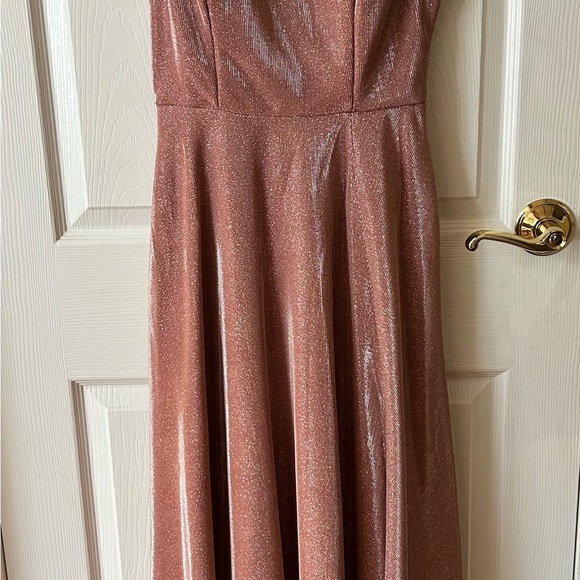 SHIMMERING BLOSSOM DRESS